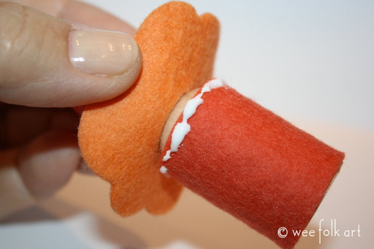 gnome clown costume ruffle