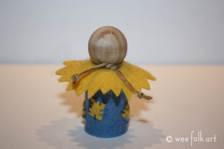 gnome scarecrow costume