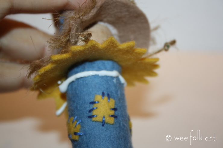 gnome scarecrow costume