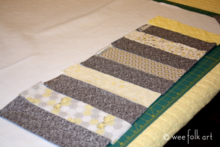 quilt as you go baby blanket