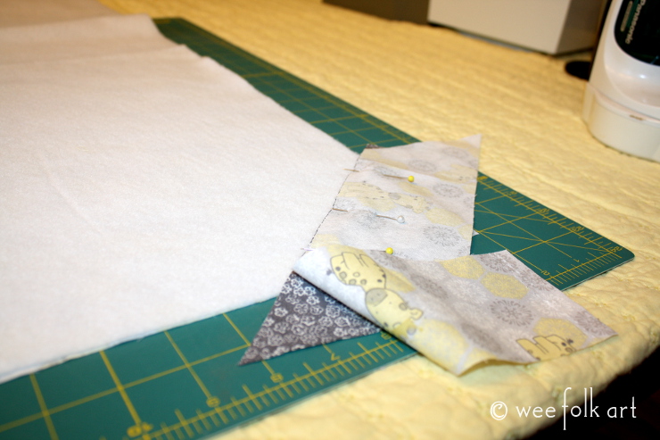 quilt as you go baby blanket