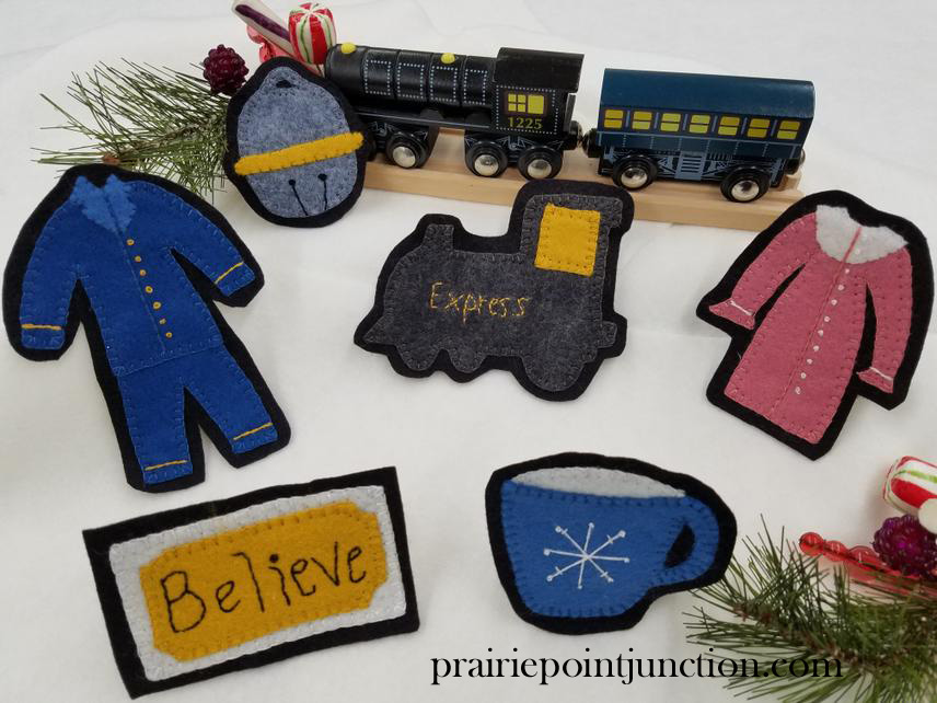 Christmas Express Ornament Collection Wool Felt Patterns