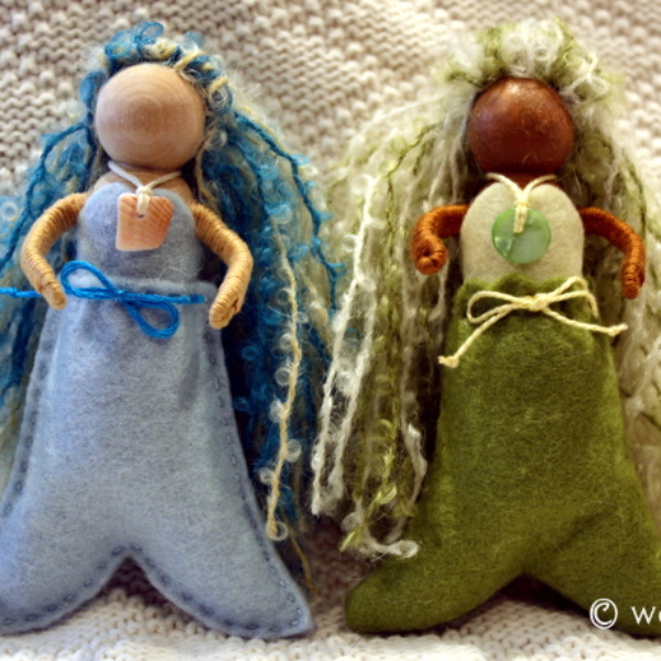 Seaside Mermaids Pattern