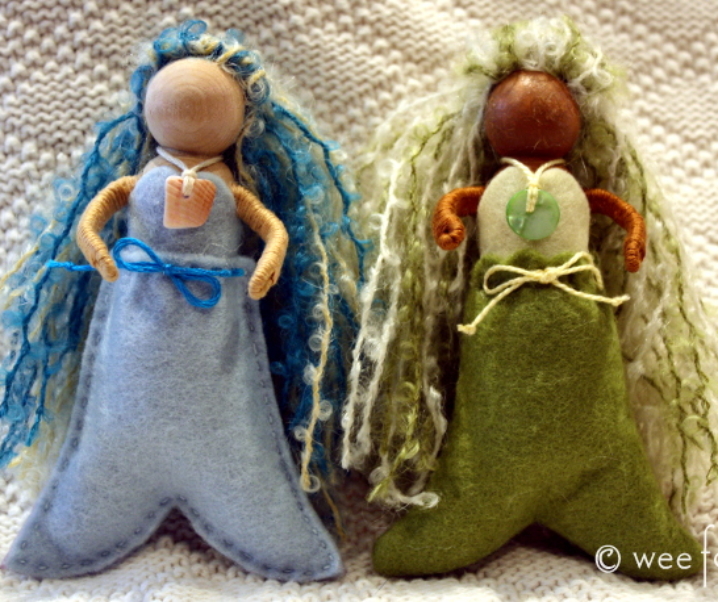 Seaside Mermaids Pattern