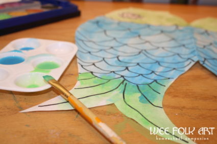 How to Make A Japanese Fish Kite - Homeschool Companion