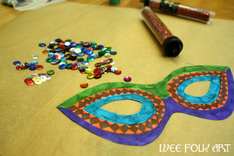 Carnival Mask Craft (Carnaval do Brasil) - Homeschool Companion