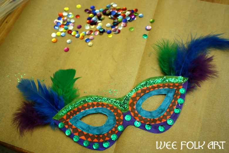 Carnival Mask Craft (Carnaval do Brasil) - Homeschool Companion