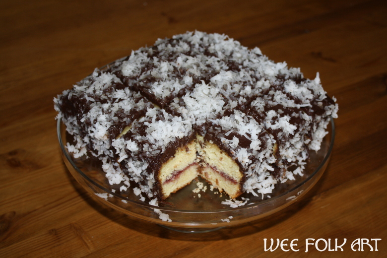 Lamington Cake Recipe - Homeschool Companion