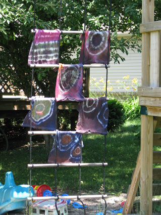 how to tie dye t-shirts