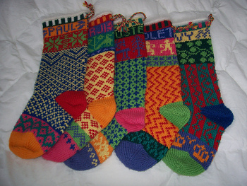 Christmas stocking knitting pattern ravelry