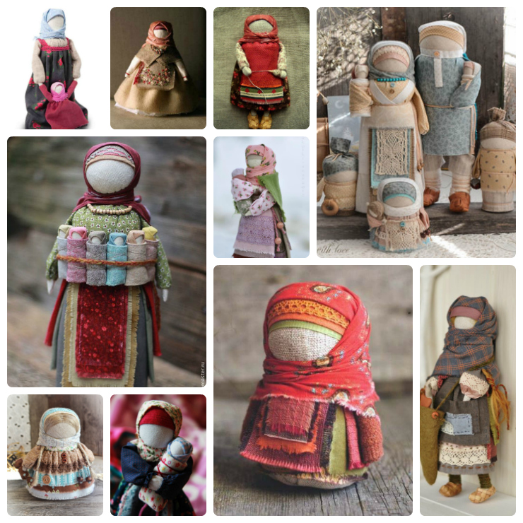 russian fabric dolls