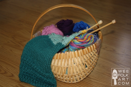 knitting basket