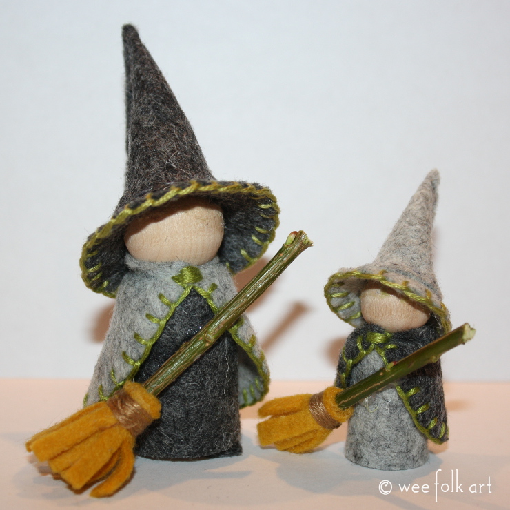 witch peg doll