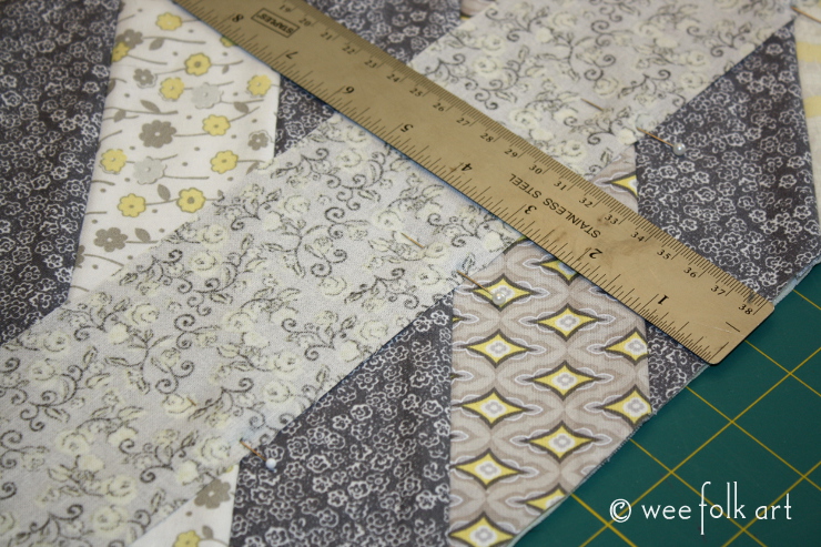 quilt as you go baby blanket