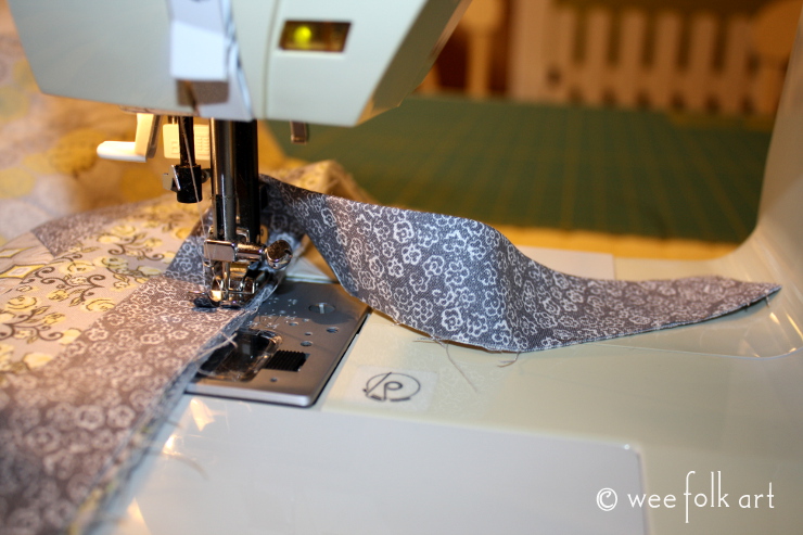 quilt as you go baby blanket