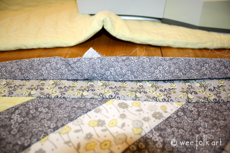 quilt as you go baby blanket