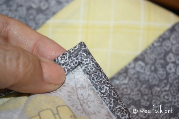 quilt as you go baby blanket