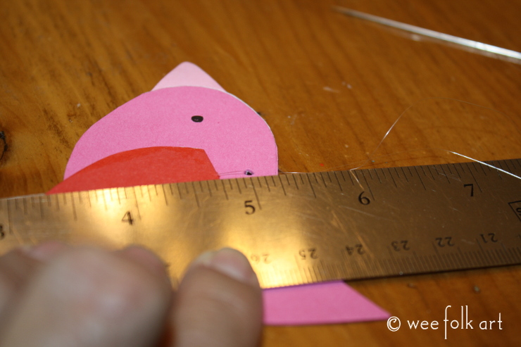paper bird mobile tutorial