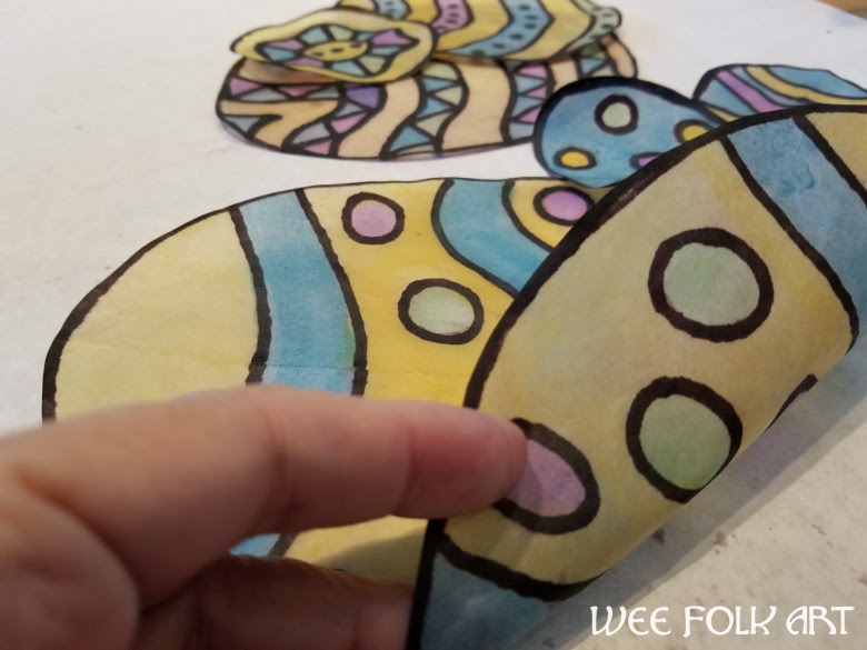 Easter Egg Window Art