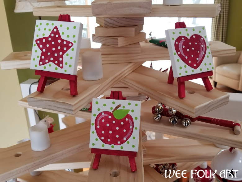 Easel Ornaments Tutorial
