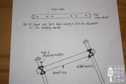 hairpin lace loom diy