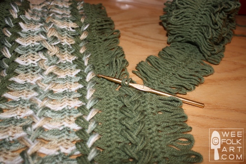 hairpin lace afghan patterns