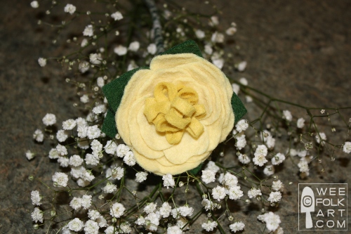 Felt Flower Tutorial Memory Bouquet