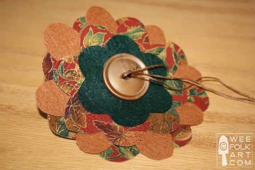 autumn flower pattern tutorial