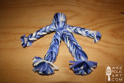 boy yarn doll directions