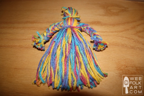 girl yarn doll directions