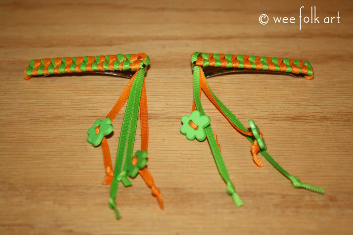 how to make barrettes