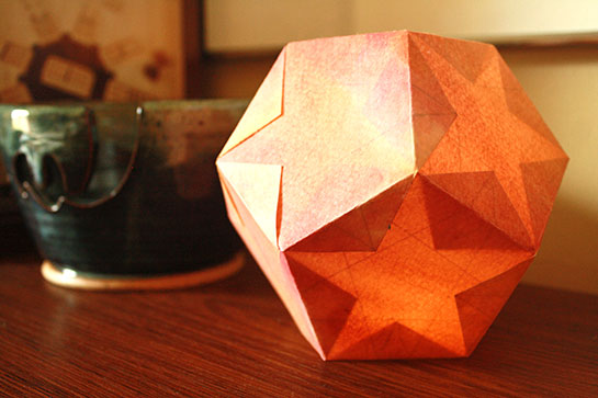 Watercolor Paper Star Lantern Project Wee Folk Art